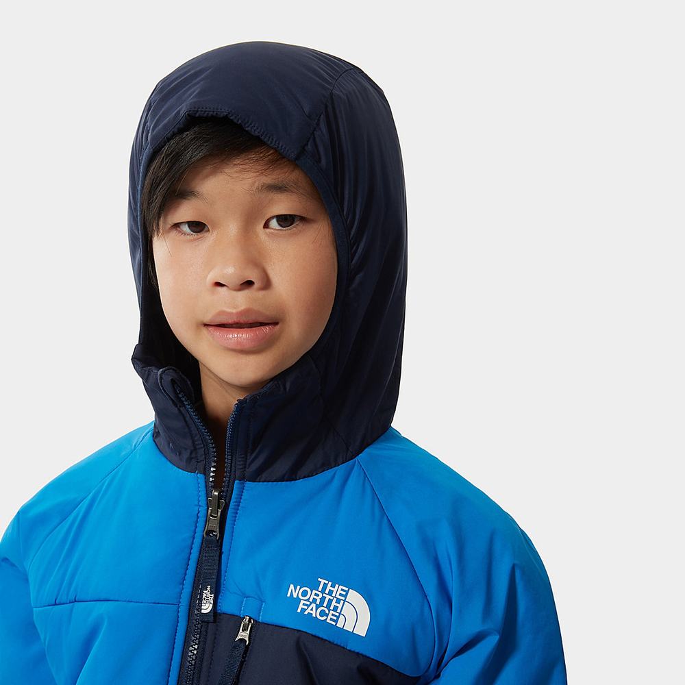 Bundy The North Face Reversible Perrito Chlapcenske Modre | NRV-096238