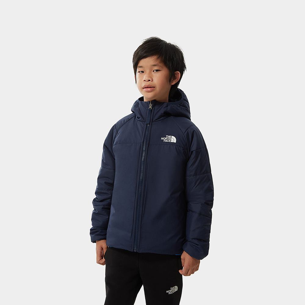 Bundy The North Face Reversible Perrito Chlapcenske Modre | NRV-096238