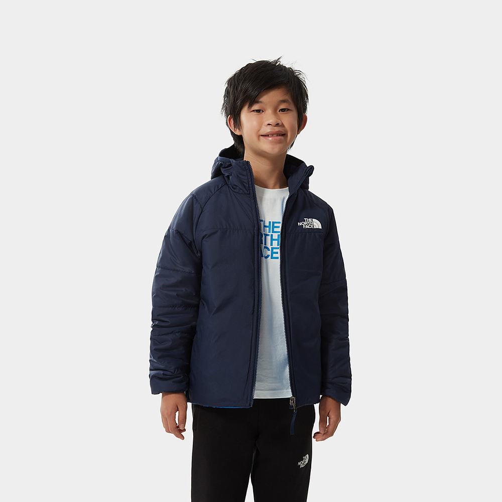 Bundy The North Face Reversible Perrito Chlapcenske Modre | NRV-096238