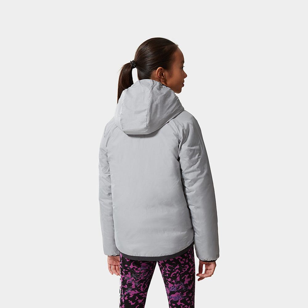 Bundy The North Face Reversible Perrito Insulated Dievcenske Čierne Siva | SPO-062398