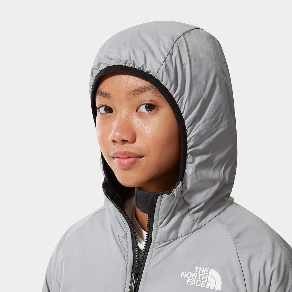 Bundy The North Face Reversible Perrito Insulated Dievcenske Čierne Siva | SPO-062398