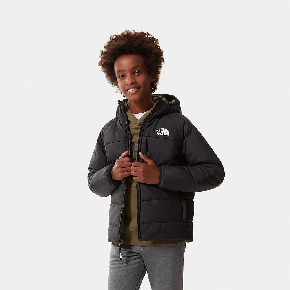 Bundy The North Face Reversible Perrito Chlapcenske Čierne | TSX-830972