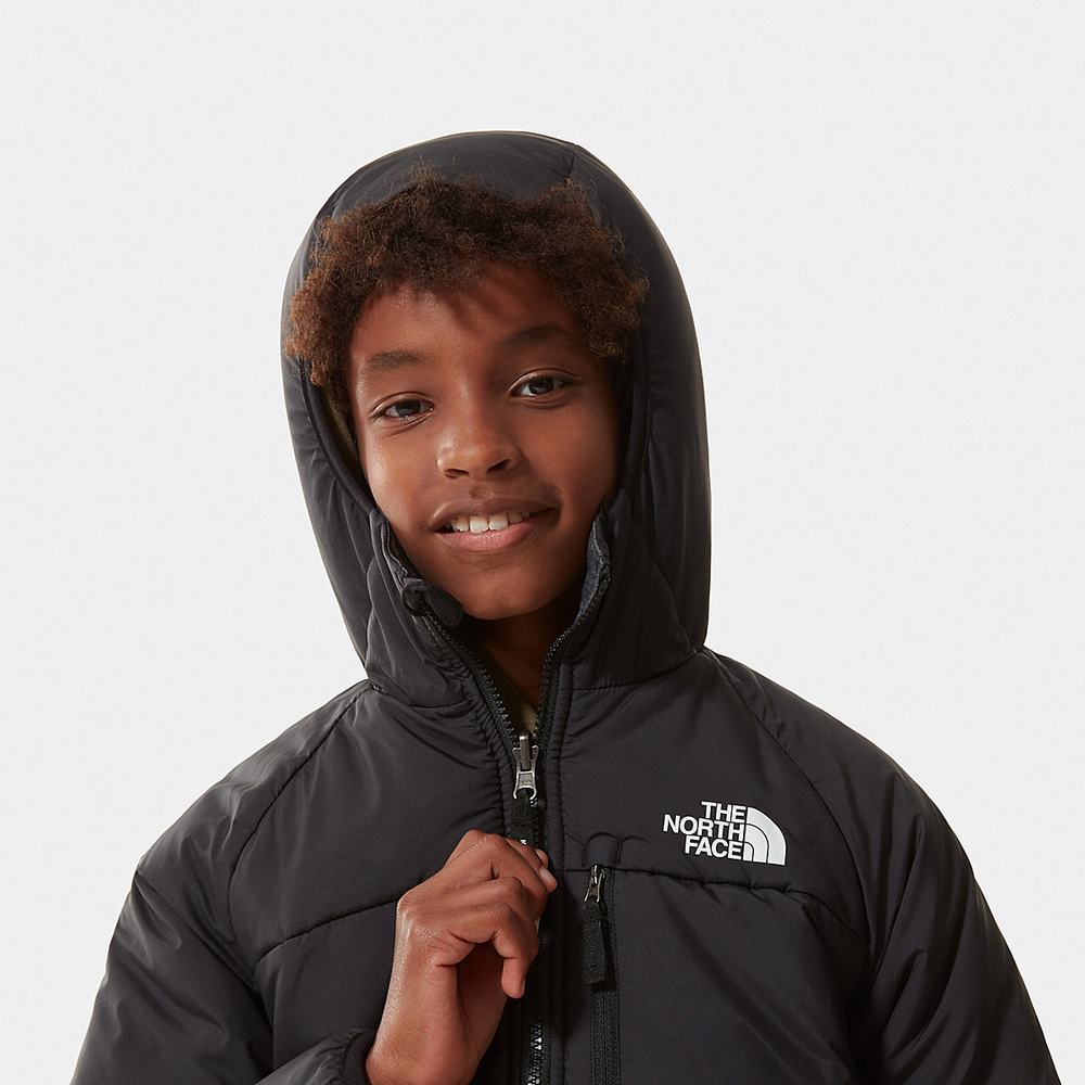 Bundy The North Face Reversible Perrito Chlapcenske Čierne | TSX-830972