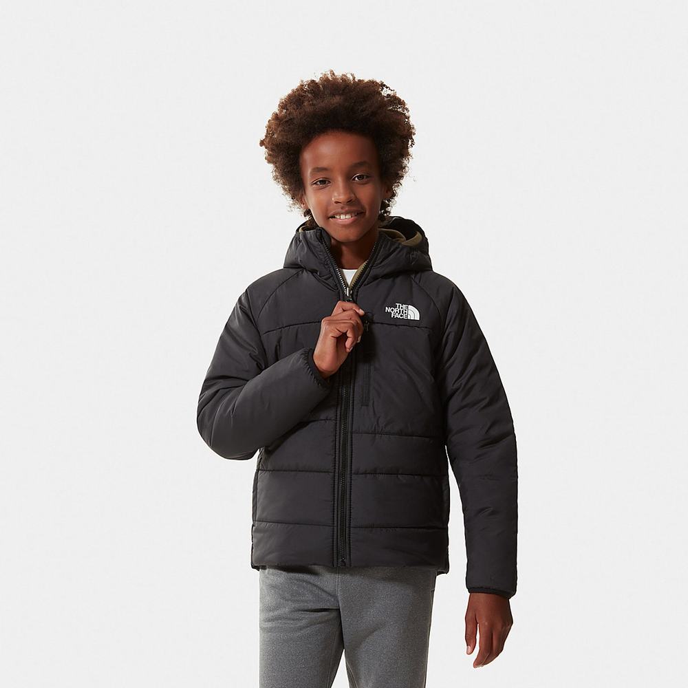 Bundy The North Face Reversible Perrito Chlapcenske Čierne | TSX-830972