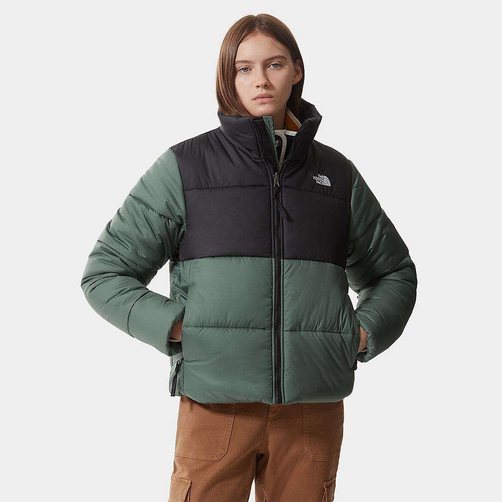 Bundy The North Face Saikuru Damske Zelene Čierne | CYP-274095