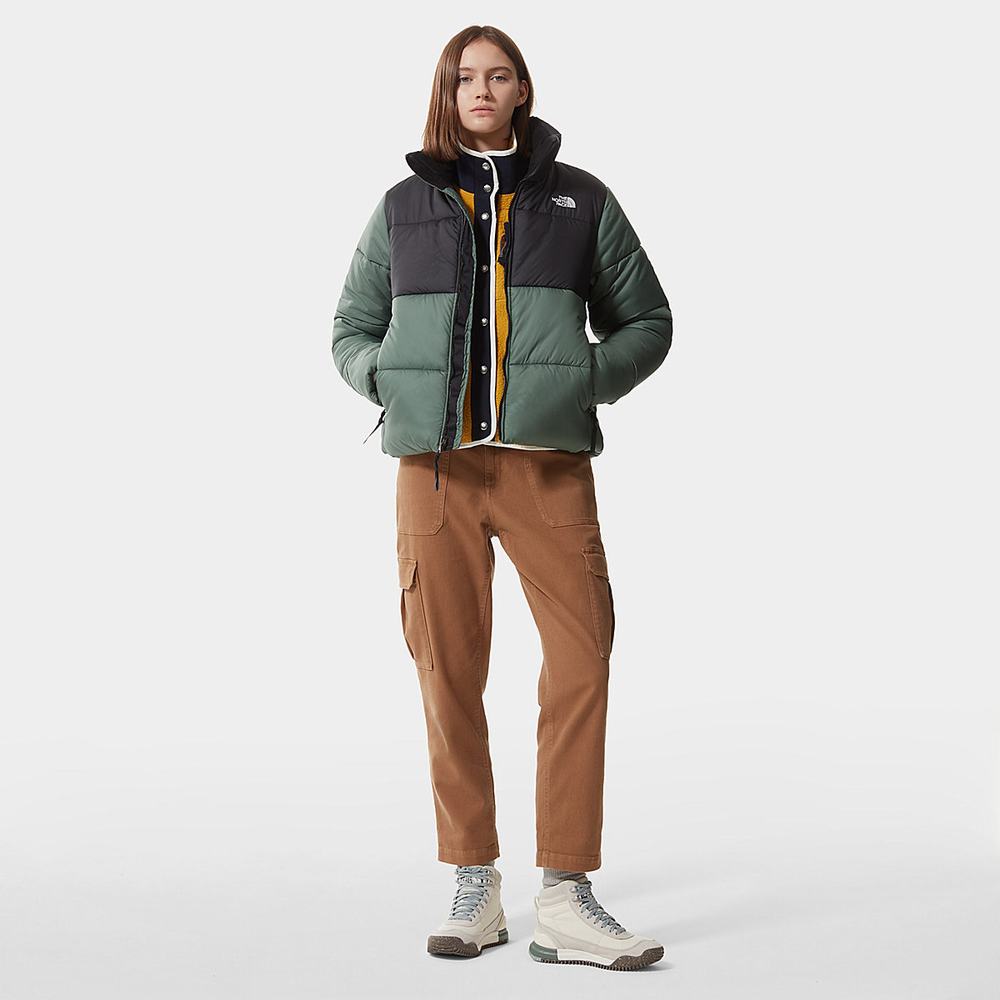 Bundy The North Face Saikuru Damske Zelene Čierne | CYP-274095