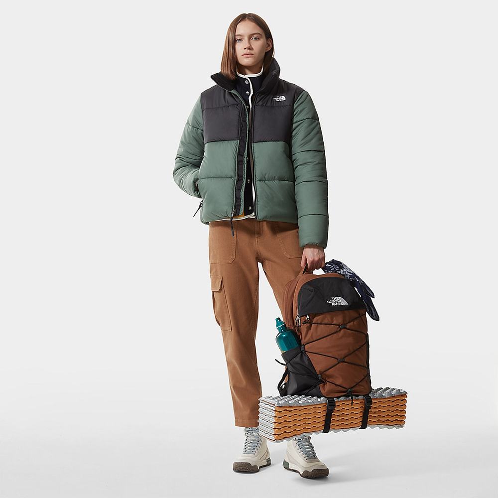 Bundy The North Face Saikuru Damske Zelene Čierne | CYP-274095