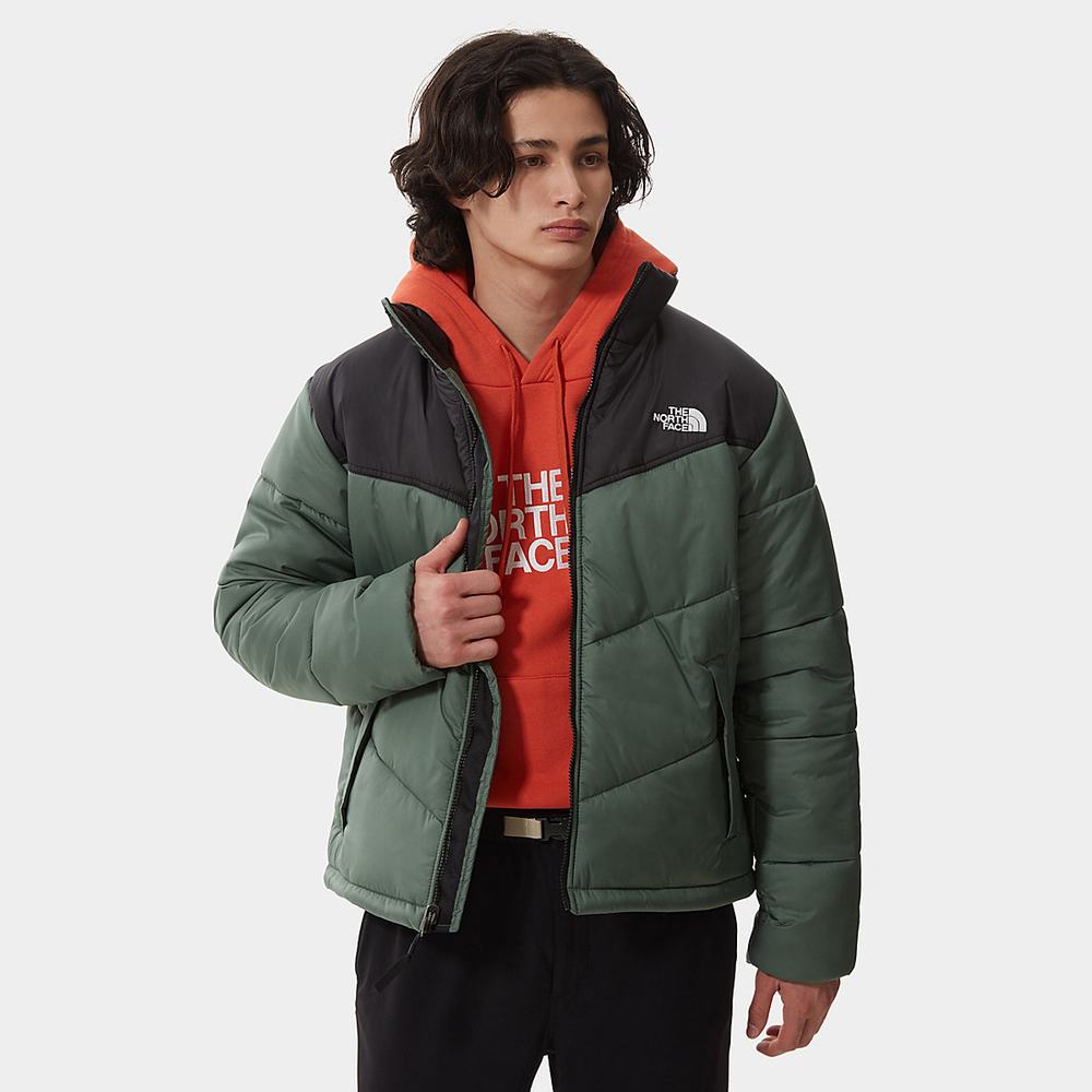 Bundy The North Face Saikuru Panske Zelene Čierne | PFD-165832