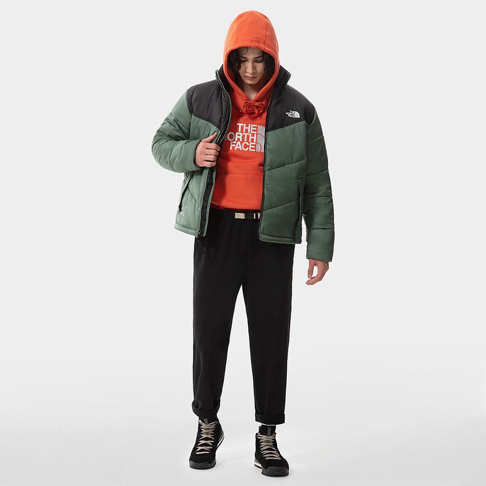 Bundy The North Face Saikuru Panske Zelene Čierne | PFD-165832