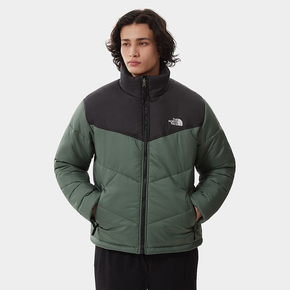 Bundy The North Face Saikuru Panske Zelene Čierne | PFD-165832