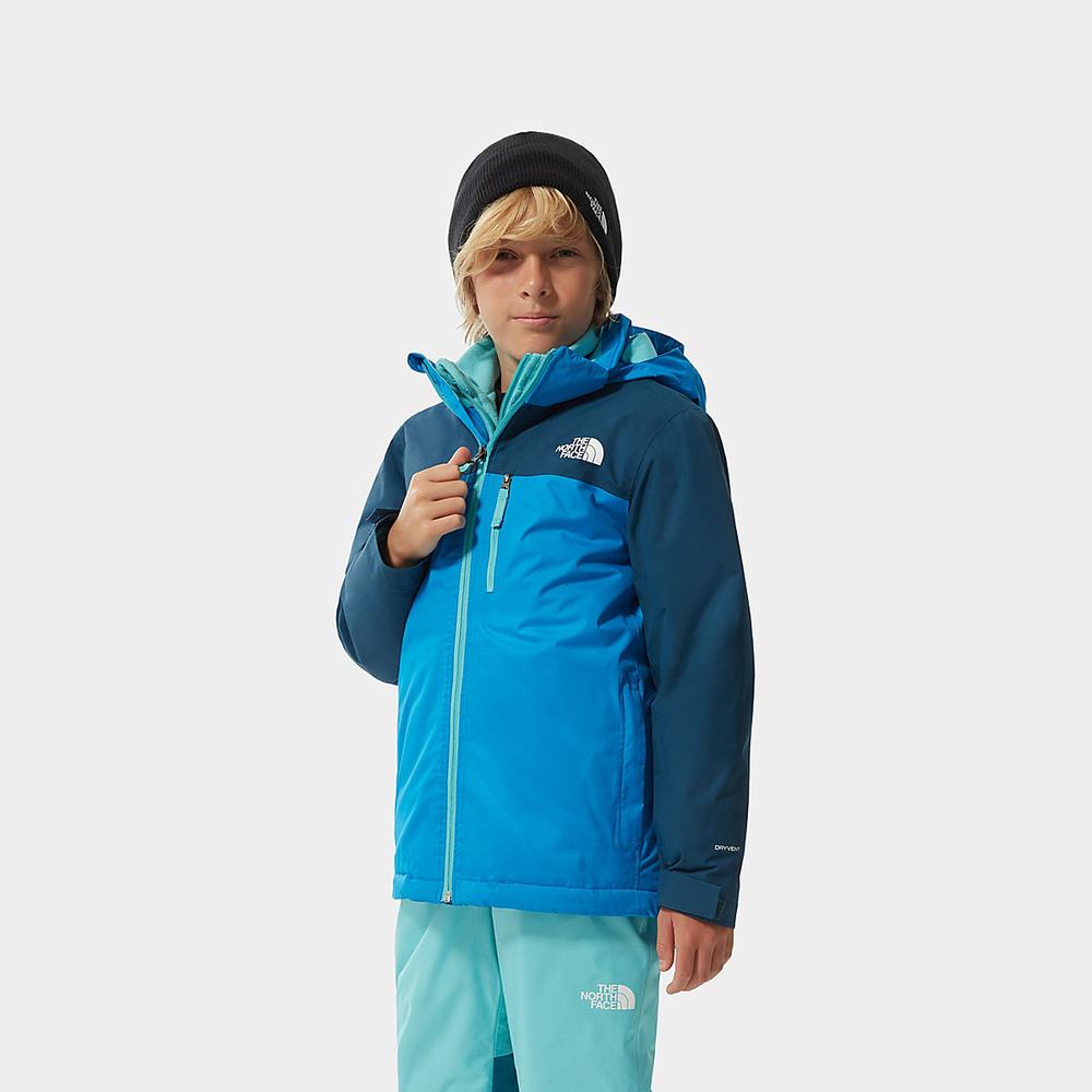 Bundy The North Face Snowquest Plus Insulated Dievcenske Modre | ZRJ-903761