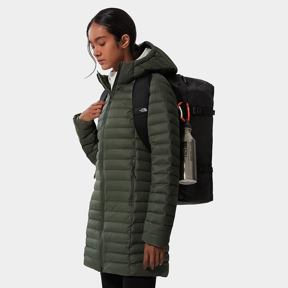 Bundy The North Face Stretch DOWN Damske Olivovo Zelená Zelene | MEV-923605