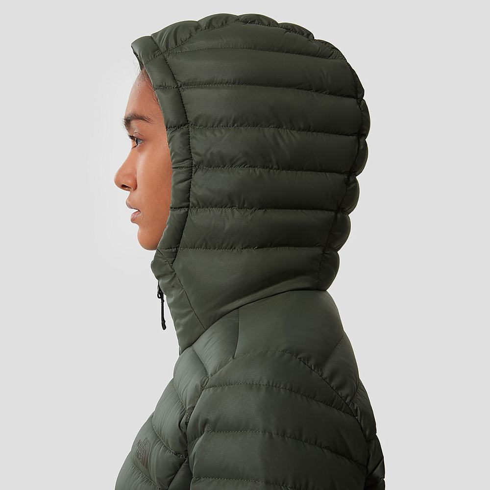 Bundy The North Face Stretch DOWN Damske Olivovo Zelená Zelene | MEV-923605