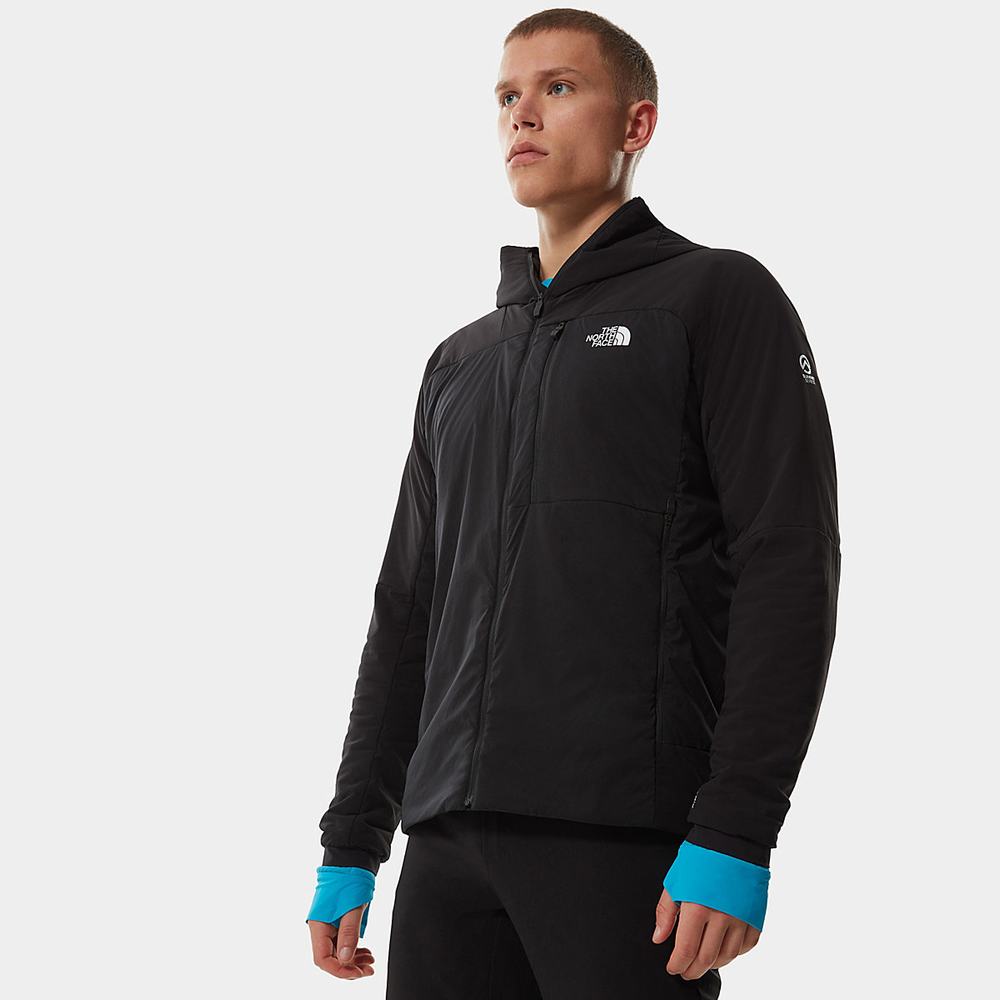 Bundy The North Face Summit Series L3 Ventrix Vrt S Kapucňou Panske Čierne | TCE-370691