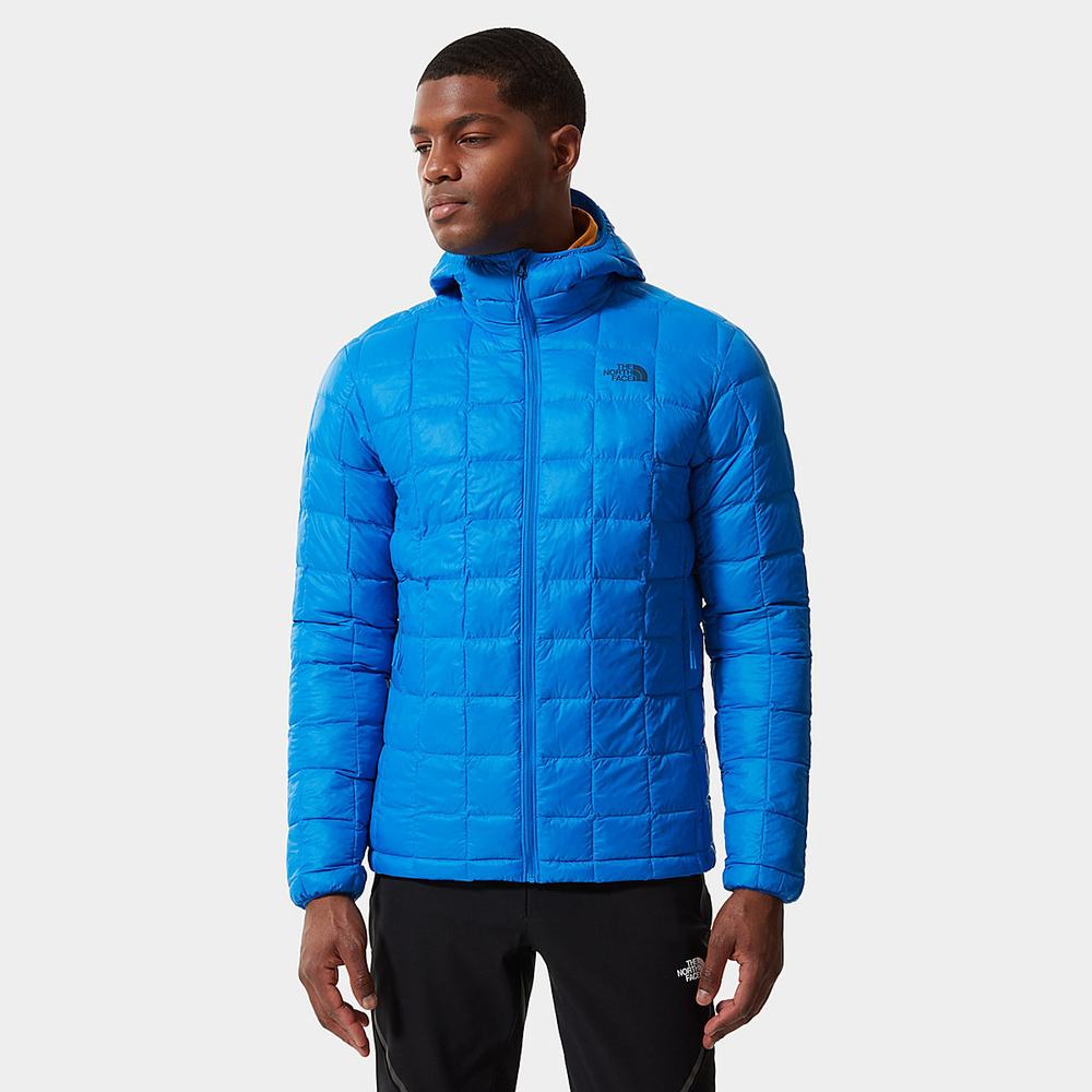 Bundy The North Face THERMOBALL™ Eco S Kapucňou Panske Modre | OPH-916703
