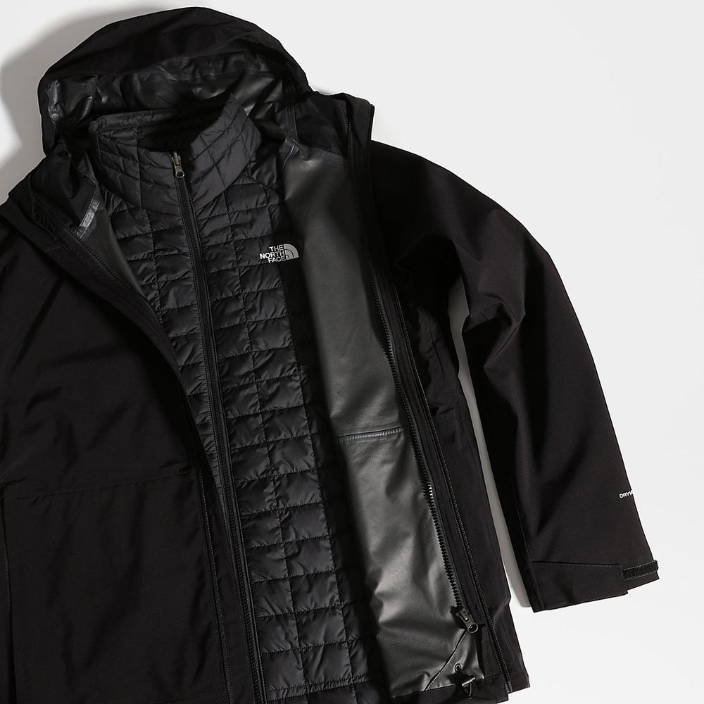 Bundy The North Face THERMOBALL™ Eco Triclimate Panske Čierne | GFT-091238