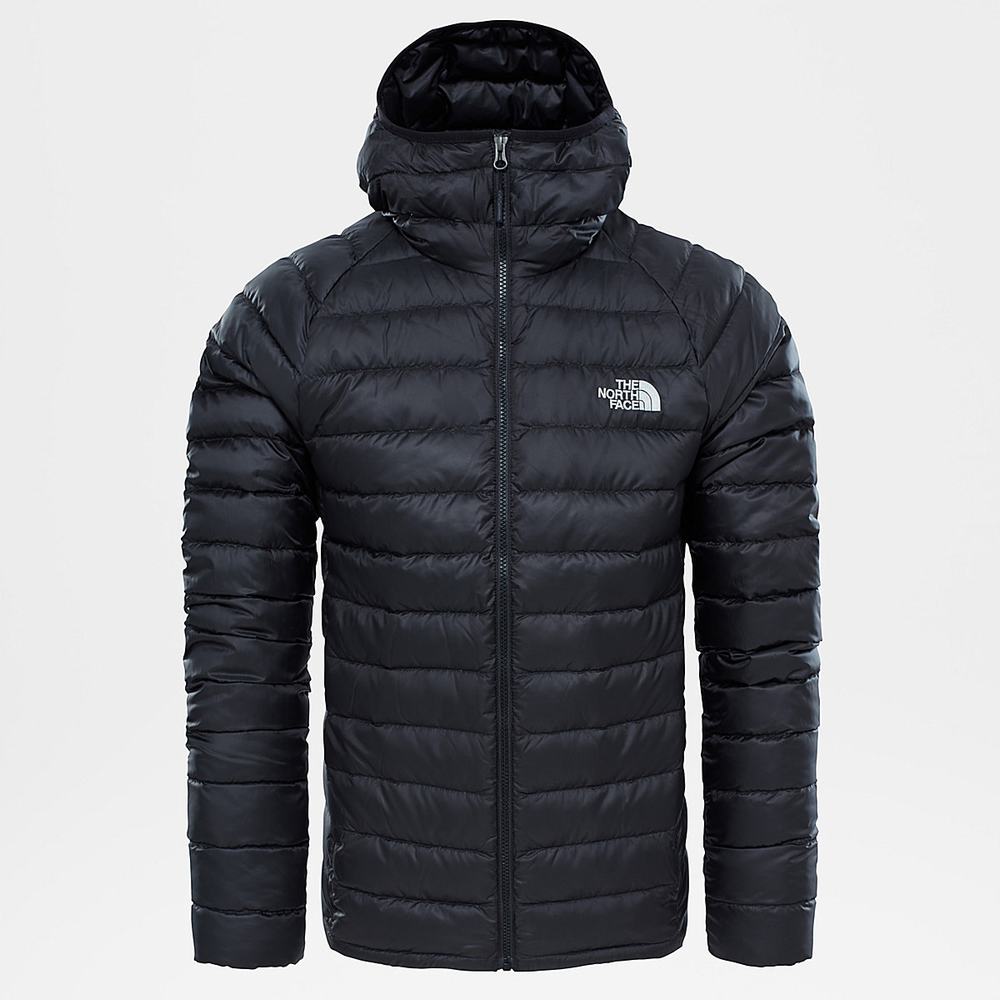 Bundy The North Face Trevail S Kapucňou Panske Čierne | GOQ-708123