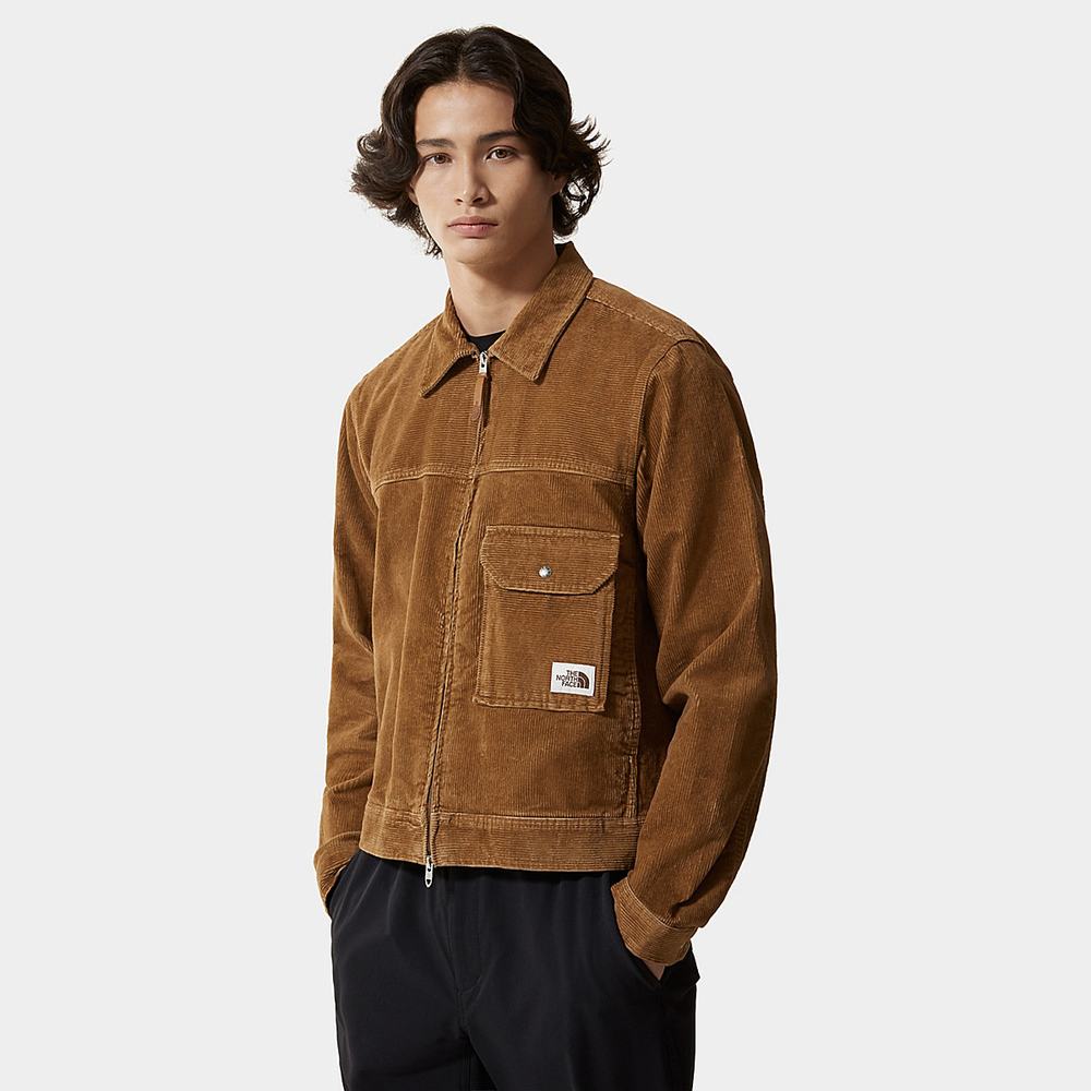 Bundy The North Face Trucker Panske Hnede Námornícka Modrá | JUH-879145