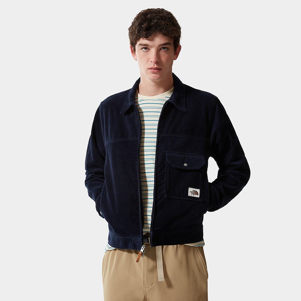 Bundy The North Face Trucker Panske Námornícka Modrá Hnede | NGL-024873