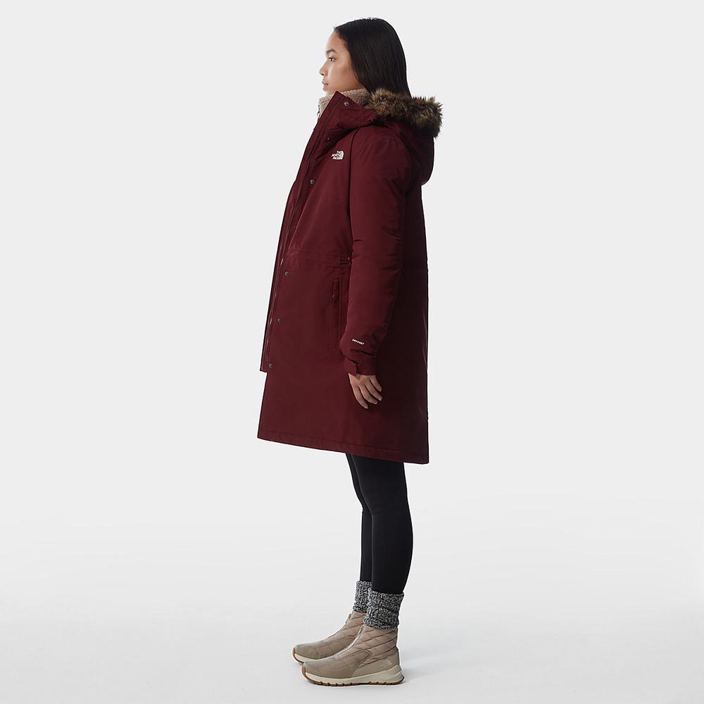 Bundy The North Face Zaneck Damske Červené | JGP-032549