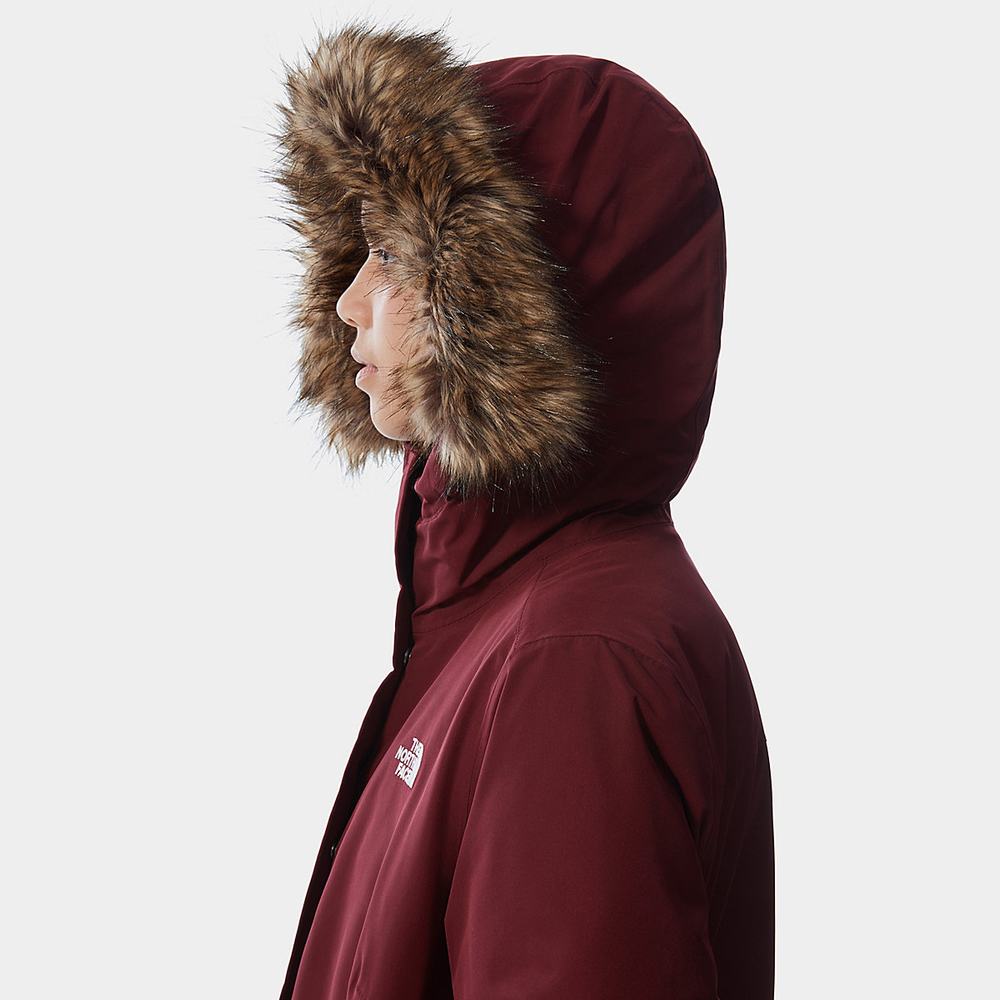 Bundy The North Face Zaneck Damske Červené | JGP-032549