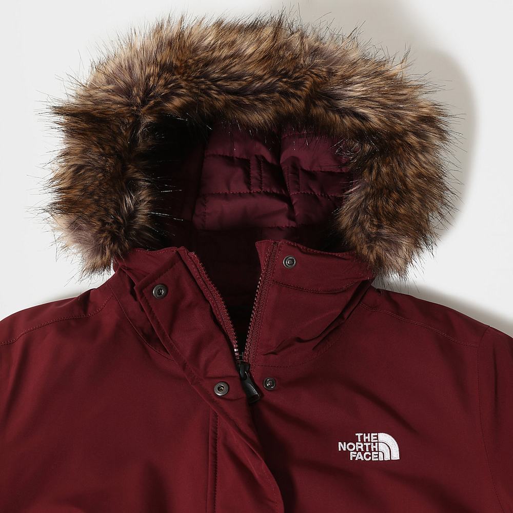 Bundy The North Face Zaneck Damske Červené | JGP-032549