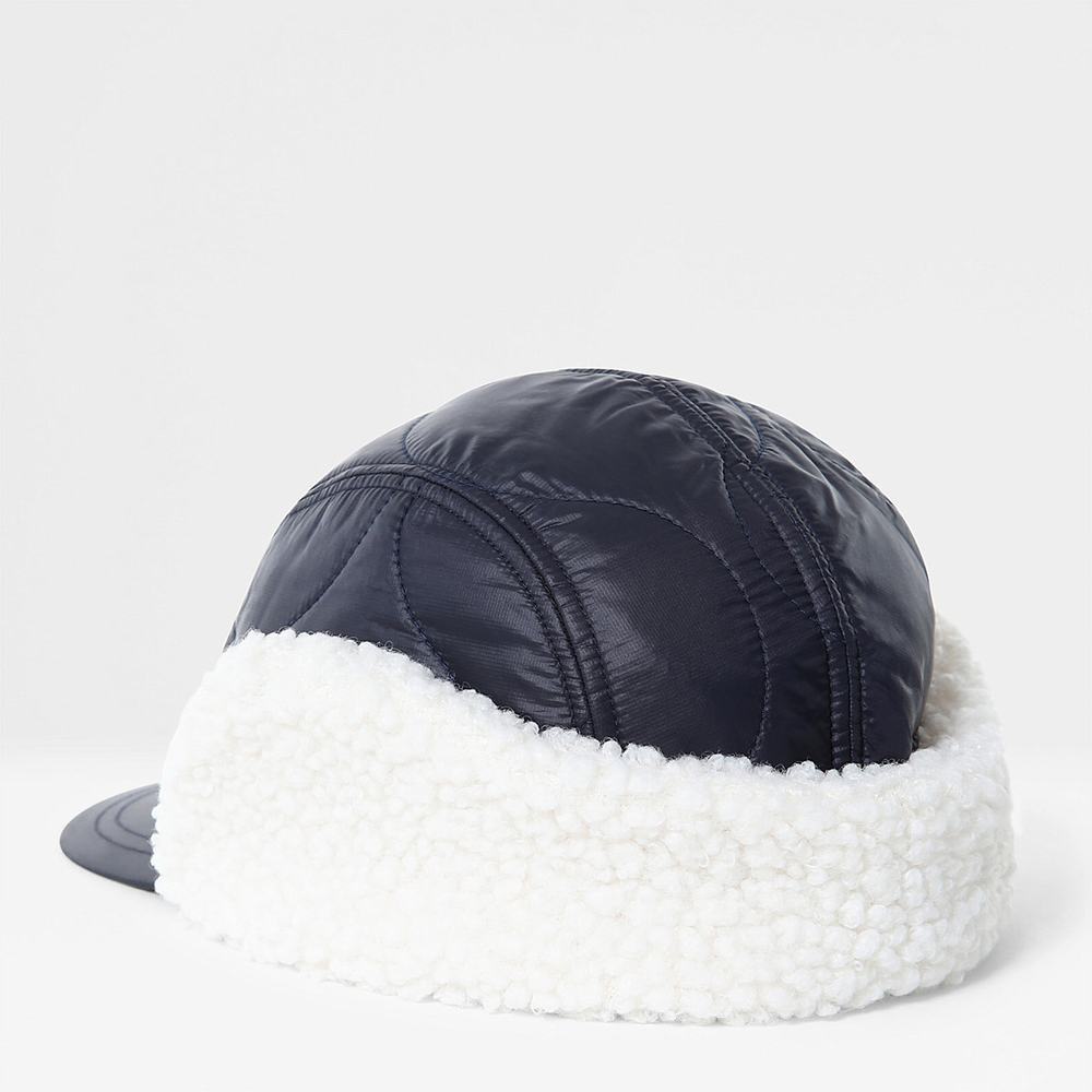 Caps The North Face EARFLAP INSULATED Damske Námornícka Modrá Biele | OEB-615038