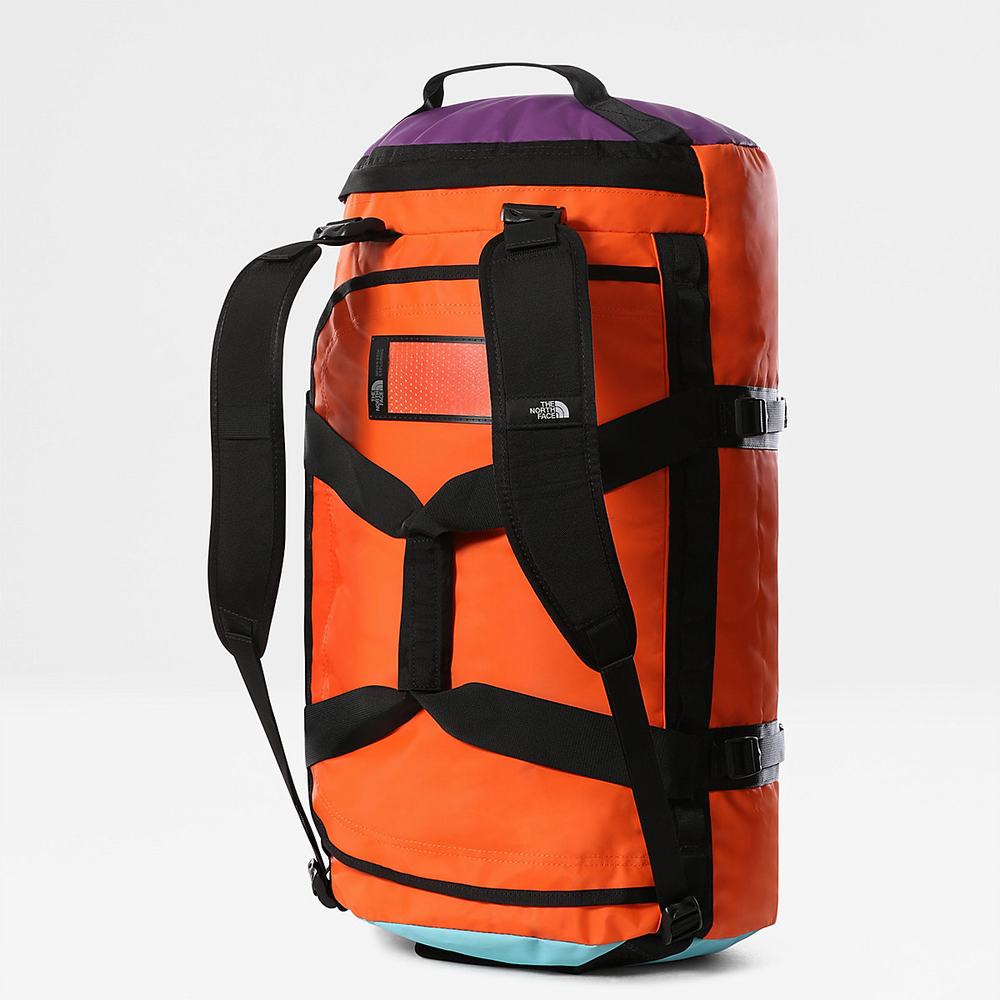 Cestovná taška The North Face BASE CAMP DUFFEL - MEDIUM Panske Červené Oranžové Modre | RKX-962538