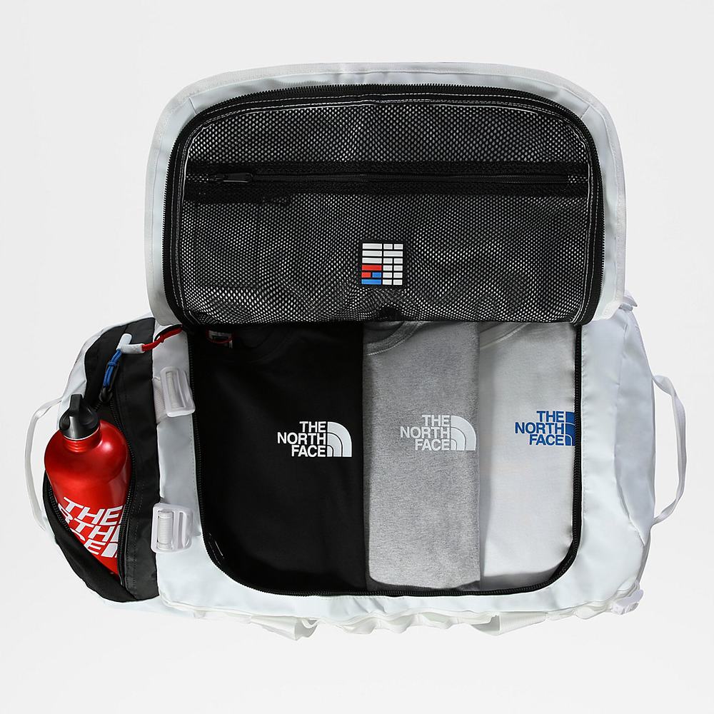 Cestovná taška The North Face INTERNATIONAL COLLECTION BASE CAMP DUFFEL Damske Biele Čierne | KYH-249058