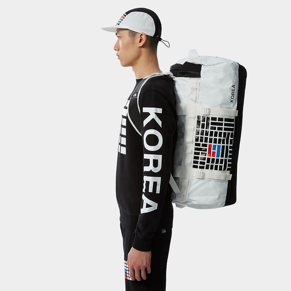Cestovná taška The North Face INTERNATIONAL COLLECTION BASE CAMP DUFFEL Damske Biele Čierne | KYH-249058