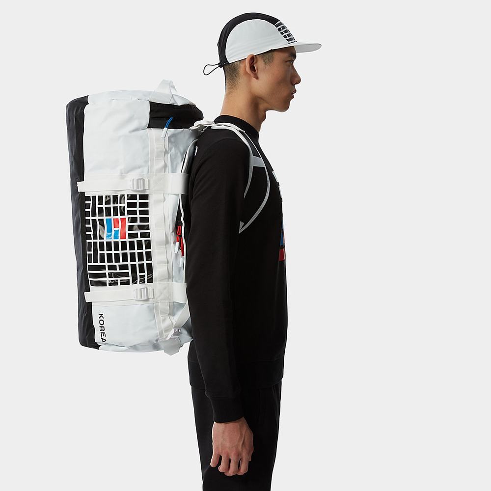 Cestovná taška The North Face INTERNATIONAL COLLECTION BASE CAMP DUFFEL Damske Biele Čierne | KYH-249058