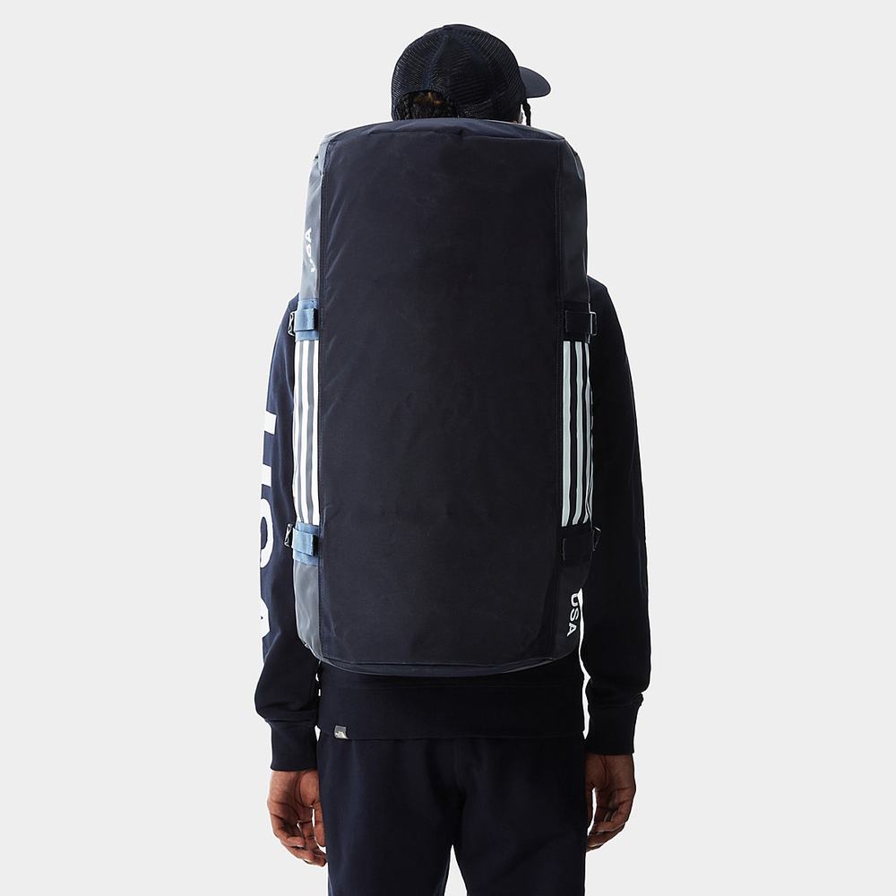 Cestovná taška The North Face INTERNATIONAL COLLECTION BASE CAMP DUFFEL Damske Námornícka Modrá Biele | TFE-375269