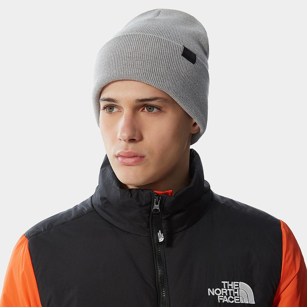 Ciapky The North Face BROOKLANDIA Beanie Panske Svetlo Siva | MCD-609417