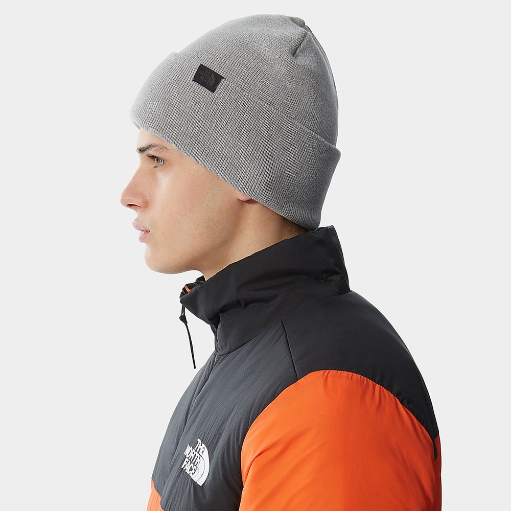 Ciapky The North Face BROOKLANDIA Beanie Panske Svetlo Siva | MCD-609417