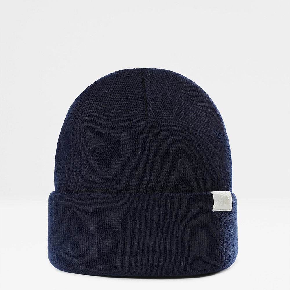 Ciapky The North Face BROOKLANDIA Beanie Panske Námornícka Modrá | PGL-930162