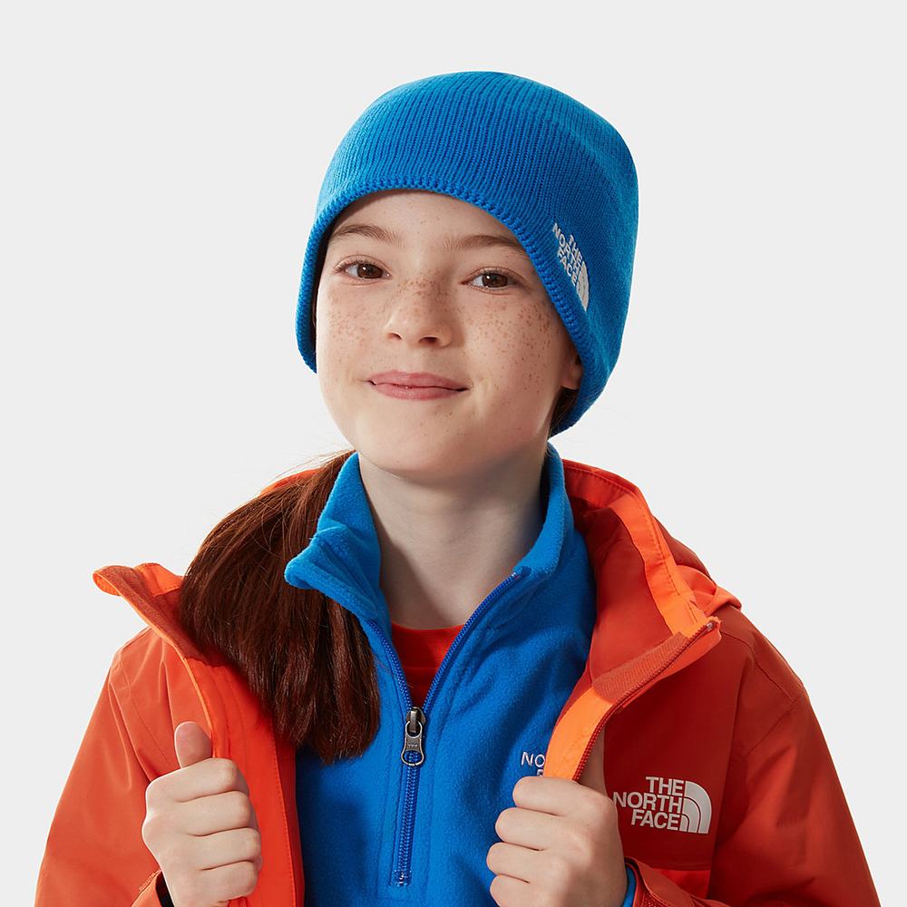Ciapky The North Face Bones Recycled Beanie Dievcenske Modre | DJF-629035