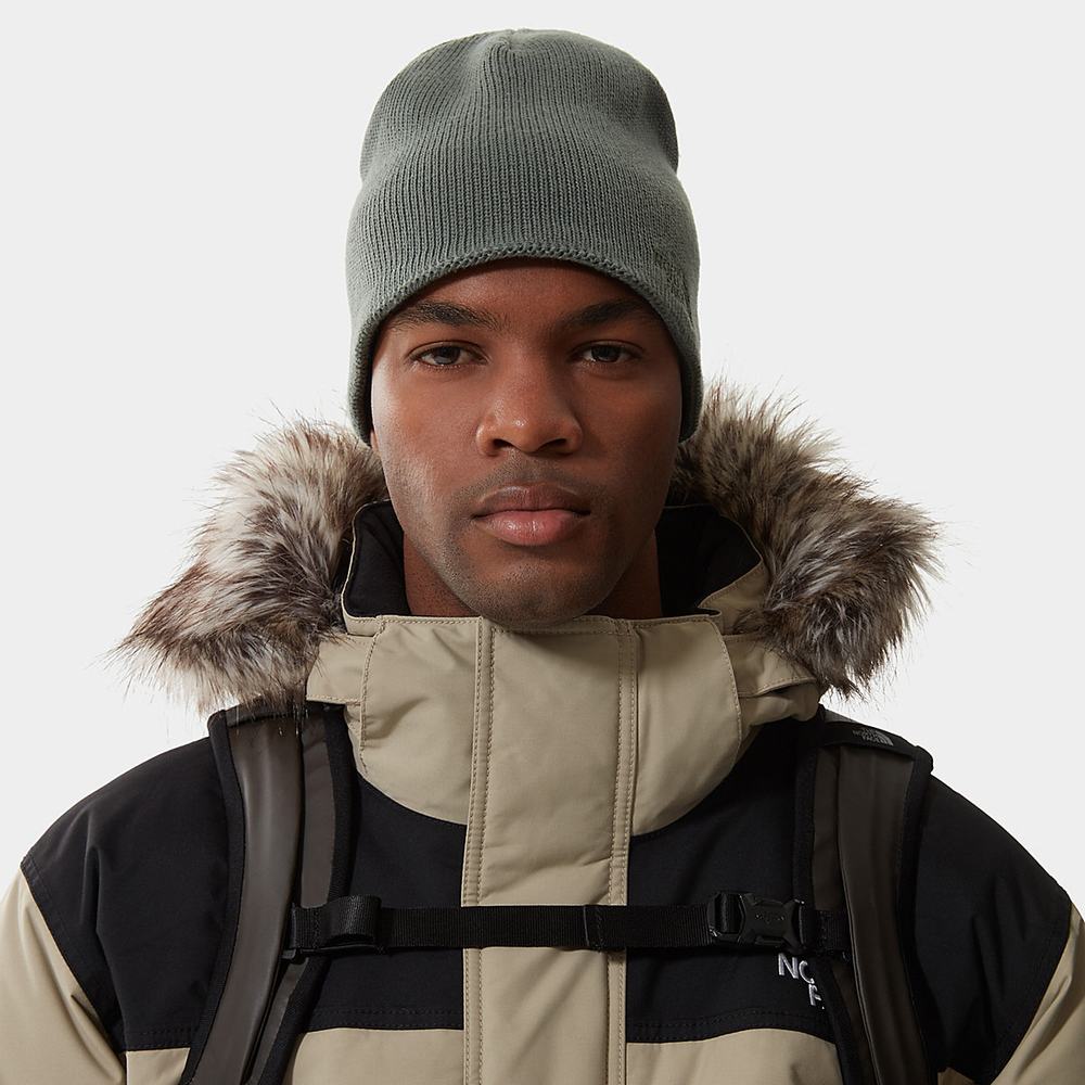Ciapky The North Face Bones Recycled Beanie Damske Zelene | OHZ-281640