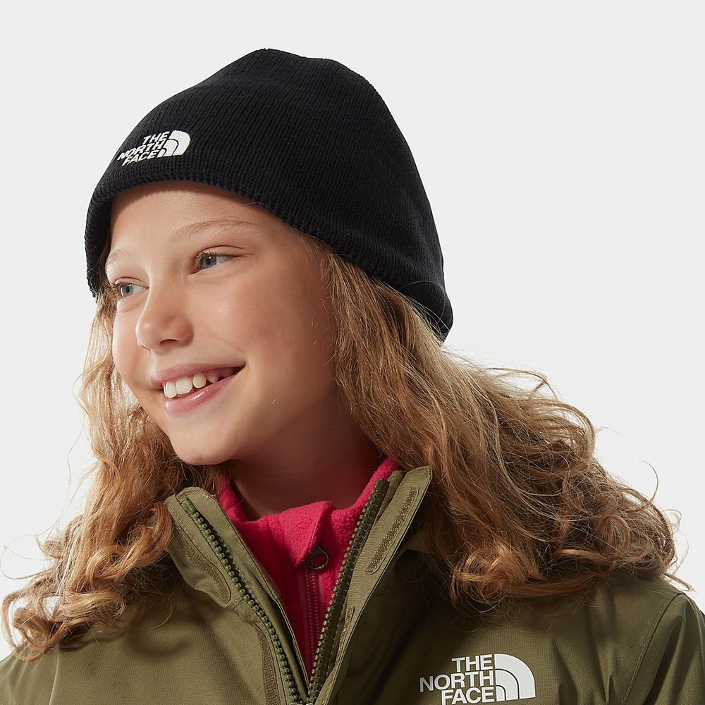Ciapky The North Face Bones Recycled Beanie Chlapcenske Čierne | WJE-380251