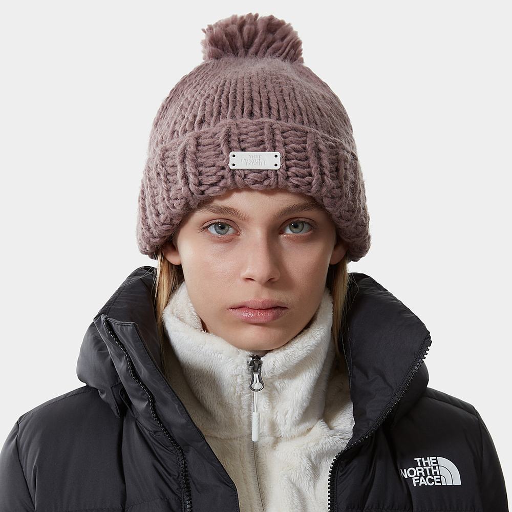 Ciapky The North Face City Coziest Beanie Damske Ruzove | ASM-362194