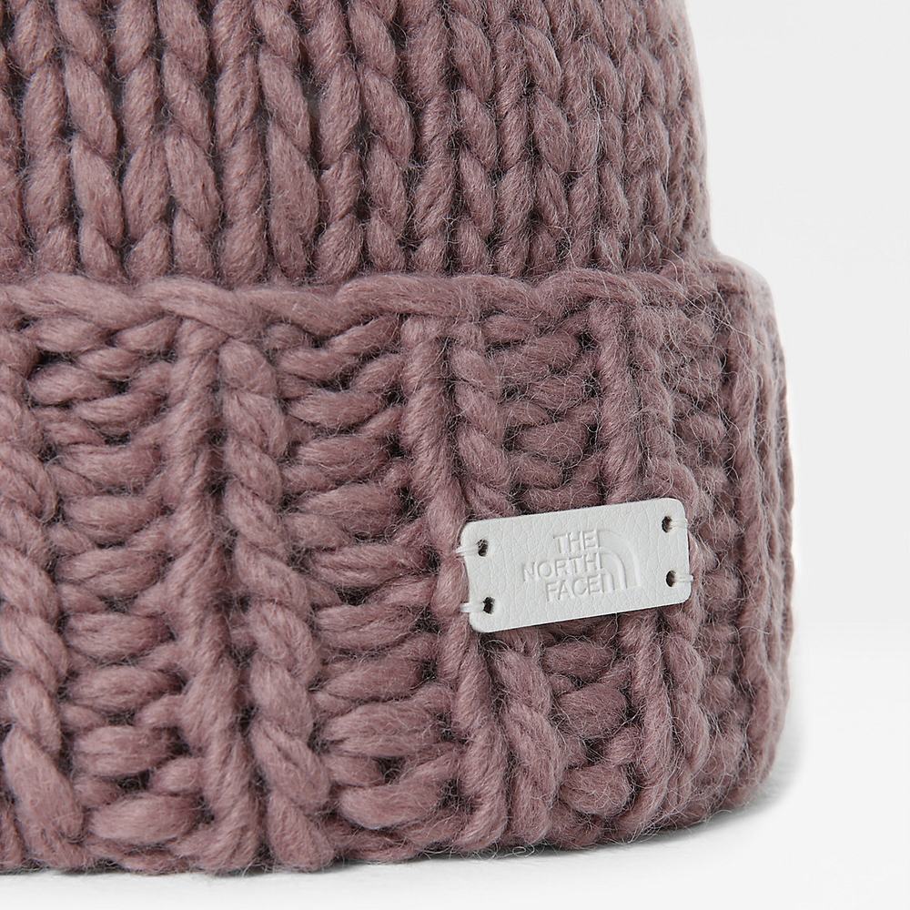 Ciapky The North Face City Coziest Beanie Damske Ruzove | ASM-362194