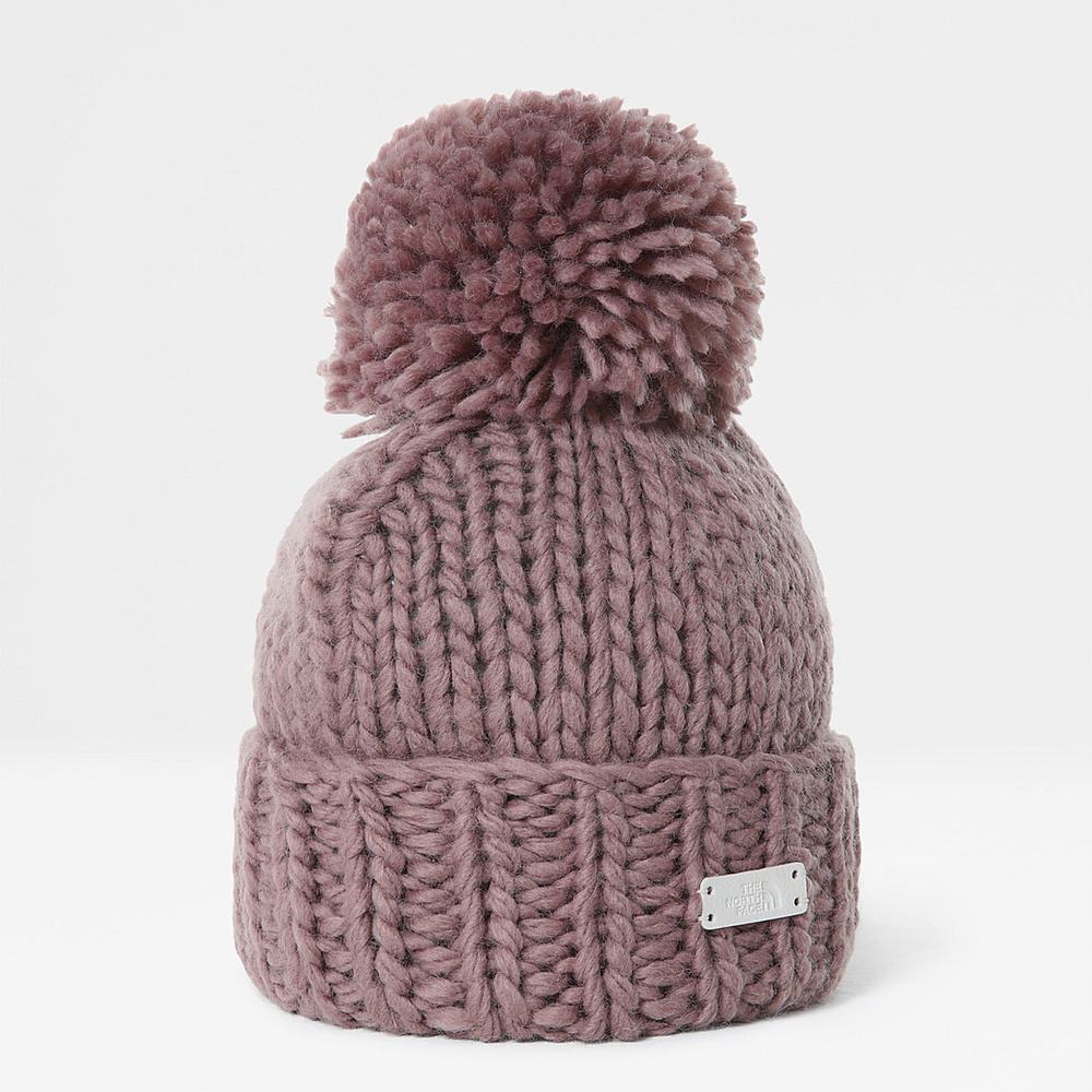 Ciapky The North Face City Coziest Beanie Damske Ruzove | ASM-362194