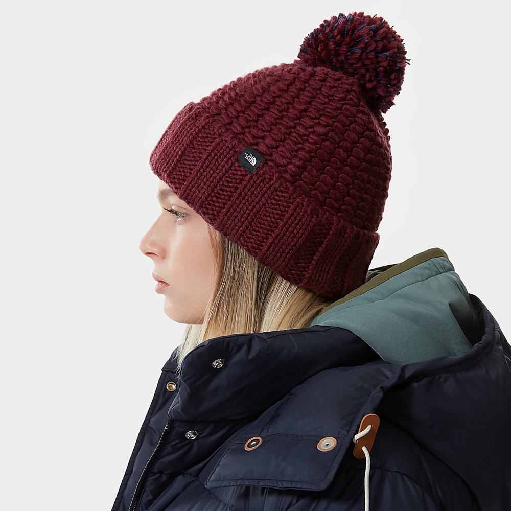Ciapky The North Face Cosy Robustný Beanie Damske Červené | ZGH-512678