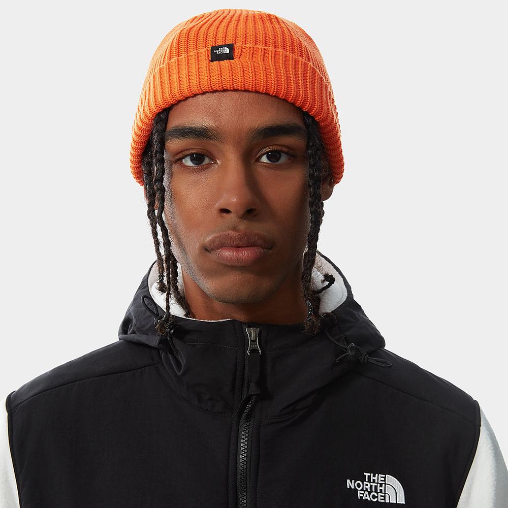 Ciapky The North Face FISHERMAN Beanie Damske Červené Oranžové | CNW-102387
