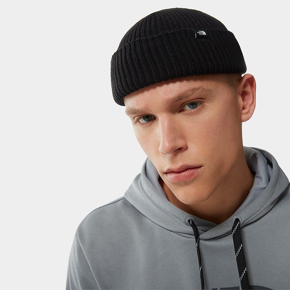 Ciapky The North Face FISHERMAN Beanie Panske Čierne | XCT-583604