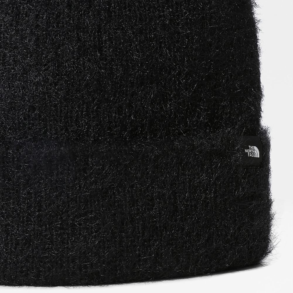Ciapky The North Face Plush Beanie Damske Čierne | NOX-207983