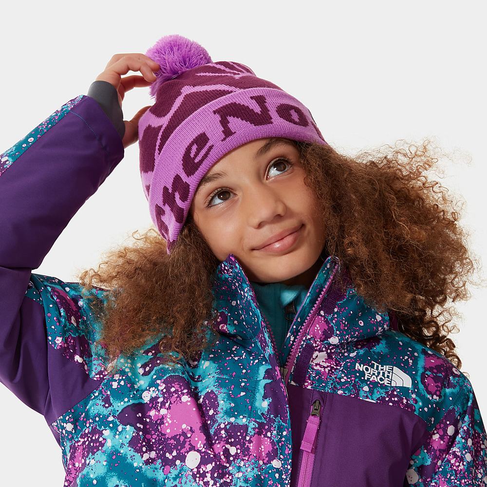 Ciapky The North Face Ski Tuke Dievcenske Nachový | KPU-643125