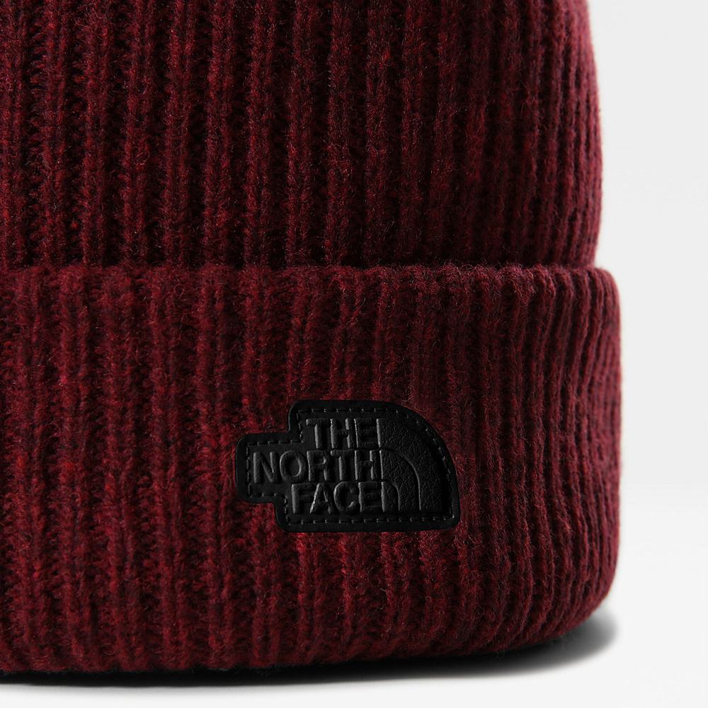 Ciapky The North Face TNF Citystreet Beanie Damske Tmavo Červené | HME-805961