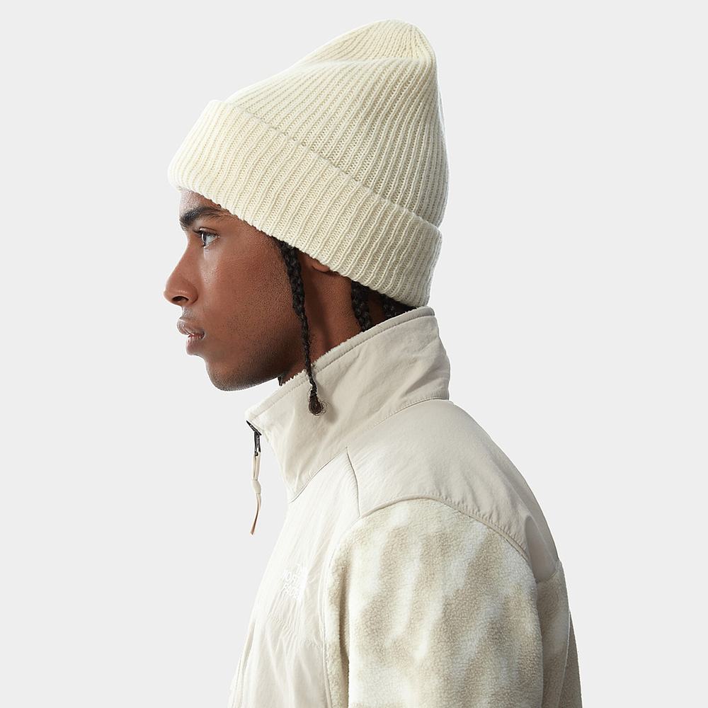 Ciapky The North Face TNF Citystreet Beanie Panske Biele | XHE-862314