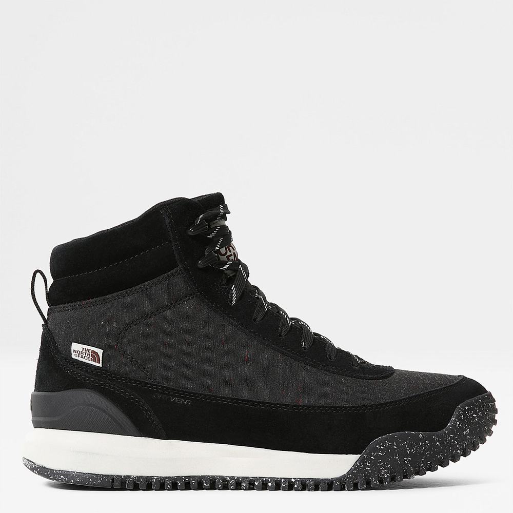 Cizmy The North Face Back-to-Berkeley III Regrind Panske Čierne Biele | MNG-729384