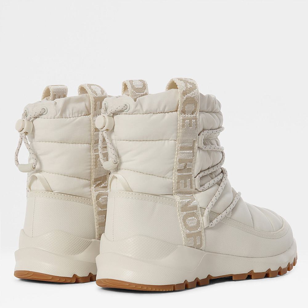 Cizmy The North Face THERMOBALL™ Cipkovane-Up Damske Biele | ONU-361725